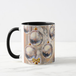 Vintage Christmas Decorations Ornaments Mug
