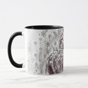 Vintage Christmas Decorations Ornaments Mug