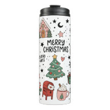 Vintage Christmas Doodle Set