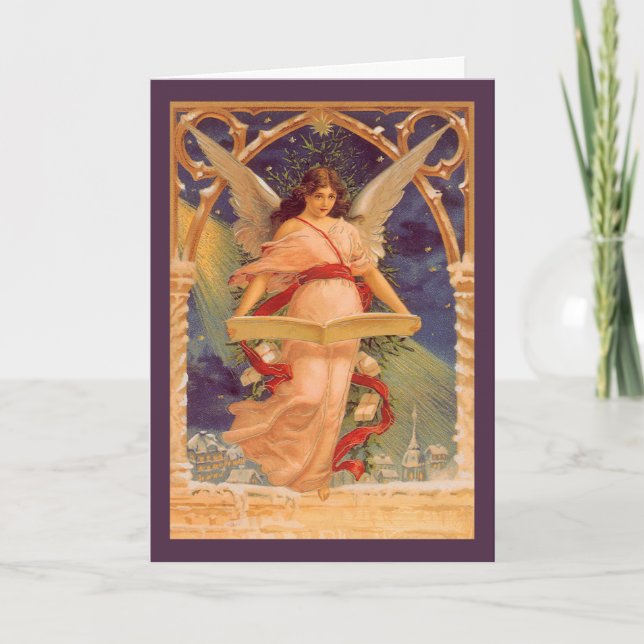 Vintage Christmas, Easy to Customise Cards (Front)