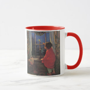 Vintage Christmas Eve by Jessie Willcox Smith Mug
