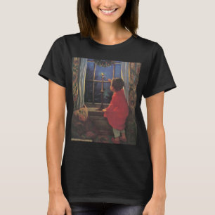 Vintage Christmas Eve by Jessie Willcox Smith T-Shirt