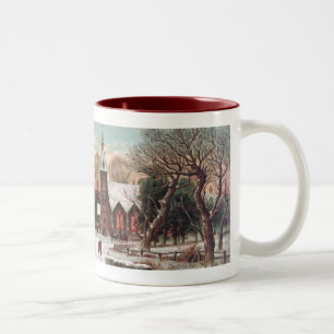 Vintage Christmas Eve Coffee Mug