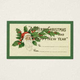 Vintage Christmas Gift Tag