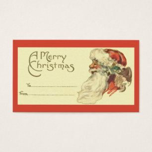 Vintage Christmas Gift Tag