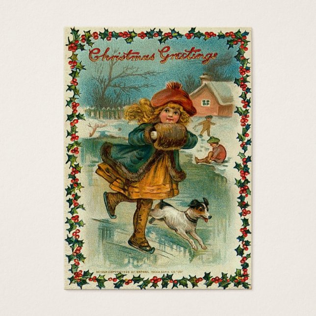 Vintage Christmas Gift Tags (Front)