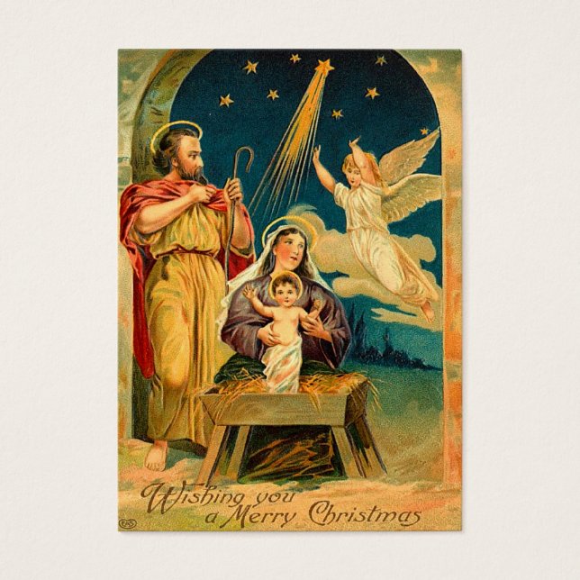 Vintage Christmas Gift Tags (Front)