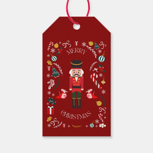 VINTAGE CHRISTMAS  GIFT TAGS (Front)