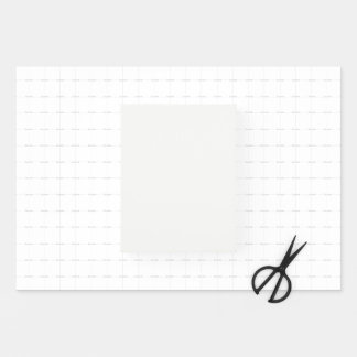 Vintage Christmas gift wrapping paper Custom name