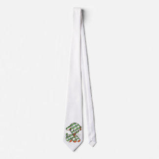Vintage Christmas Gingham Puppy Dog Stuffed Animal Tie