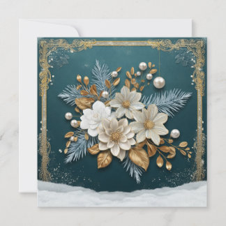Vintage Christmas Greeting Card