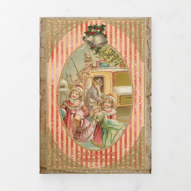 Vintage Christmas - Greeting Card (Cover)