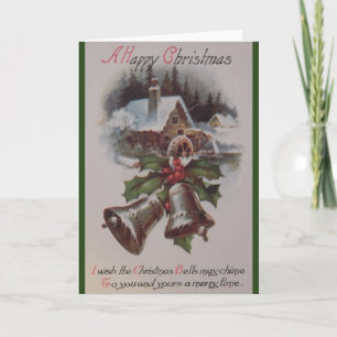 Vintage Christmas Greeting Card