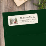 Vintage Christmas Handwritten Script Address<br><div class="desc">For your invitations or greeting cards this Christmas. Personalise with your own text.</div>