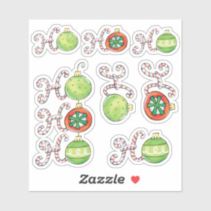 Vintage Christmas, Ho Ho Ho in Ornaments