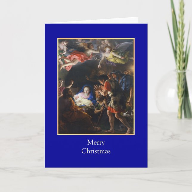 Vintage Christmas Holiday Card (Front)