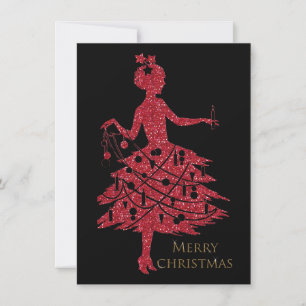 Vintage Christmas Holiday Card