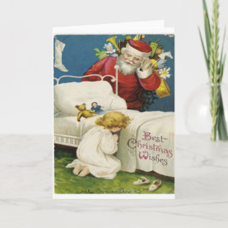 Vintage Christmas Holiday Card