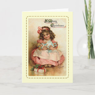 Vintage Christmas Holiday Card
