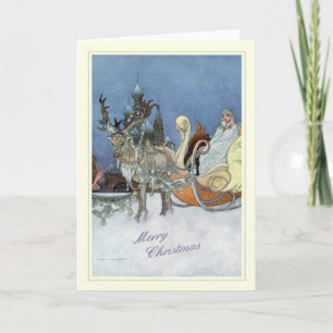 Vintage Christmas Holiday Card