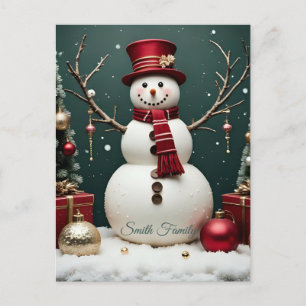 Vintage Christmas - Holiday Card 