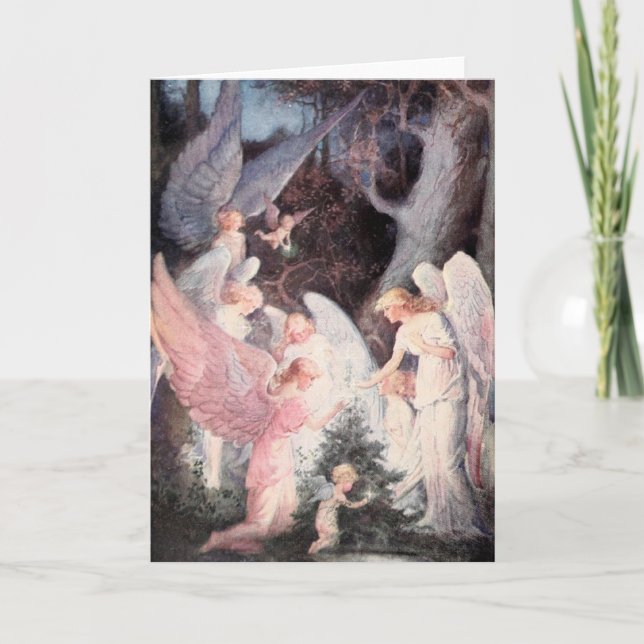 Vintage Christmas Holiday Card (Front)