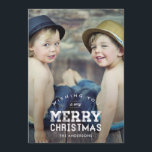 Vintage Christmas Holiday Photo Cards<br><div class="desc">Celebrate the season with this modern and stylish holiday card from Berry Berry Sweet. Visit WWW.BERRYBERRYSWEET.COM for more of our stylish holiday collections.</div>