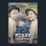 Vintage Christmas Holiday Photo Cards<br><div class="desc">Celebrate the season with this modern and stylish holiday card from Berry Berry Sweet. Visit WWW.BERRYBERRYSWEET.COM for more of our stylish holiday collections.</div>