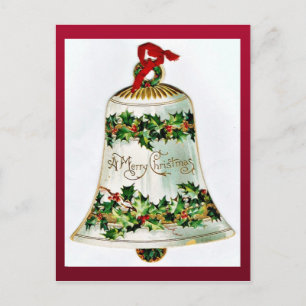 Vintage Christmas Holiday Postcard