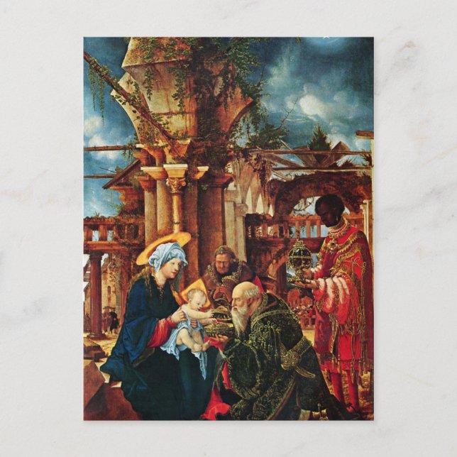 Vintage : Christmas - Holiday Postcard (Front)