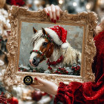 Vintage Christmas Horse Pony Decoupage  Tissue Paper<br><div class="desc">Celebrate the magic of the holidays with this charming vintage Christmas horse and pony decoupage tissue paper. Featuring a festive, nostalgic scene, this tissue paper is perfect for a variety of holiday crafting projects, such as scrapbooking, junk journalling, DIY holiday decor, and Christmas gift wrapping. The rustic design makes it...</div>