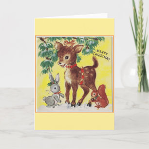 Vintage  Christmas - If Kisses Were Snowflakes, Holiday Card