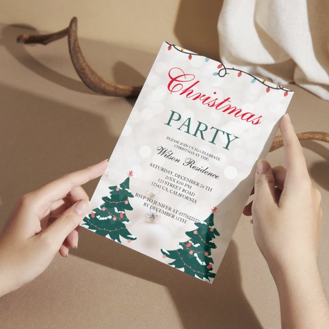 vintage christmas invitation (Creator Uploaded)
