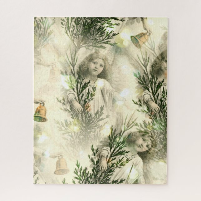 VINTAGE CHRISTMAS JIGSAW PUZZLE (Vertical)