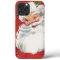 Vintage Christmas, Jolly Santa Claus Winking