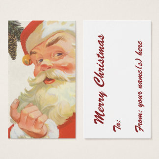 santa business cards