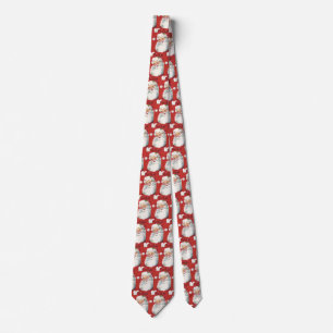 Vintage Christmas, Jolly Winking Santa Claus Tie