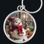 Vintage Christmas - Keychain<br><div class="desc">Vintage Christmas - Keychain
Design 01
A perfect little gift!</div>
