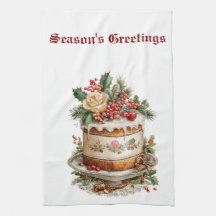 Vintage Christmas Kitchen Towel Collection