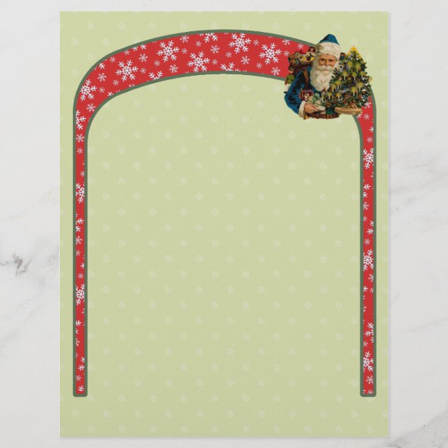 Vintage Christmas Letterhead (Front)