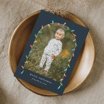 Vintage Christmas Lights Photo Arch Holiday Card<br><div class="desc">Merry Christmas Elegant Vintage Christmas Lights Photo Arch Holiday cards. Click the edit button to customise this design with your photo and text.</div>