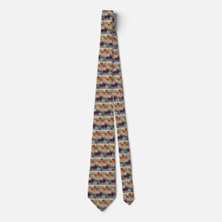 Vintage Christmas, Love and Romance Sleigh Tie