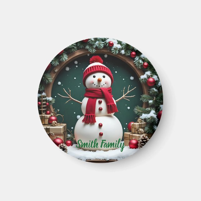 Vintage Christmas - Magnet (Front)