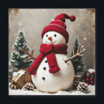 Vintage Christmas - Magnetic Card<br><div class="desc">Vintage Christmas - Magnetic Card
Design 02
A perfect little sentiment!</div>
