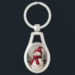 Vintage Christmas - Metal Keychain<br><div class="desc">Vintage Christmas - Metal Keychain
Design 02
A perfect little gift!</div>