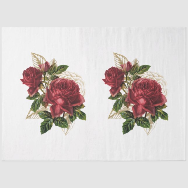 Vintage Christmas Mix Series Design 17 Tissue Paper (Front)