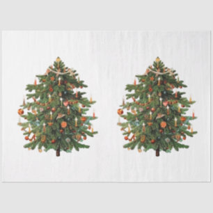 Vintage Christmas Mix Series Design 50 Tissue Paper