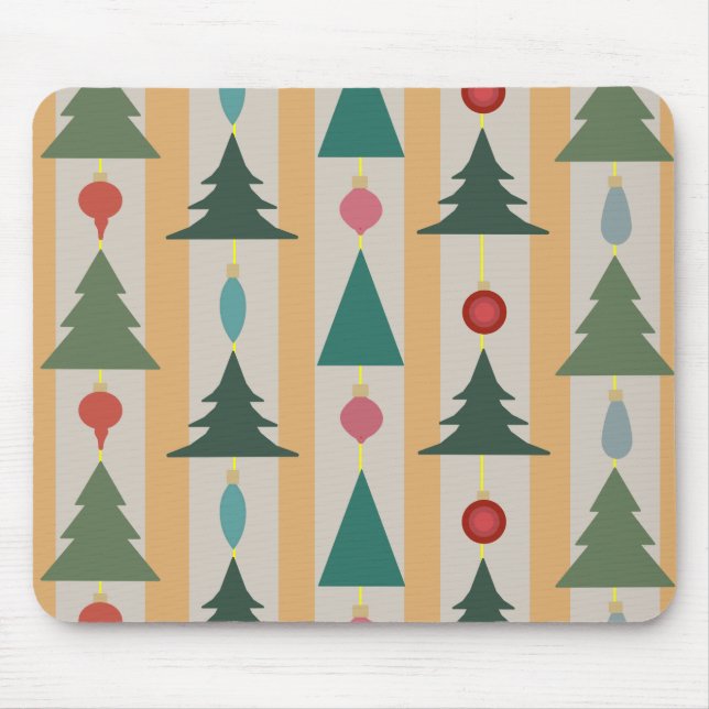 Vintage Christmas Mouse Mat (Front)