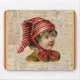 Vintage Christmas Mouse Pad