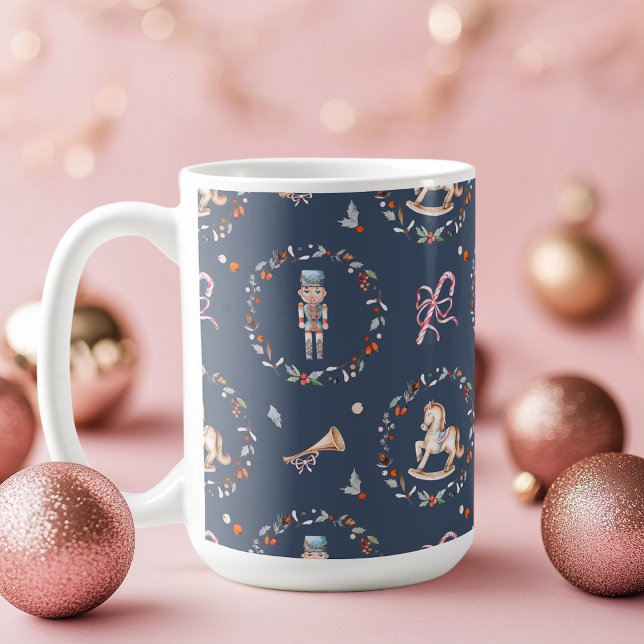 Vintage Christmas Mug with Toy Soldier (Creator Uploaded)